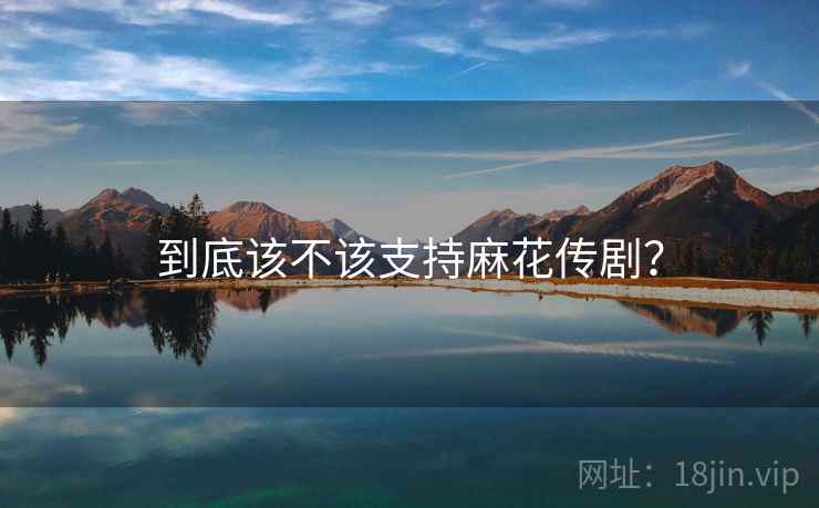 到底该不该支持麻花传剧？